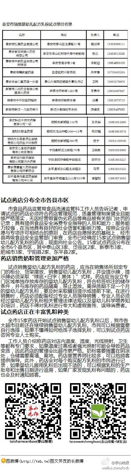 药店卖奶粉，试点背后的安全账与民生账